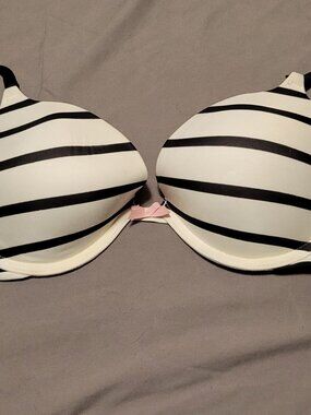 Victoria's Secret Striped Push Up Bra
